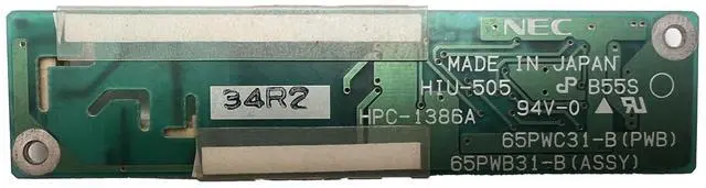 Alt view image 2 of 4 - HPC-1386A LCD Inverter Board HIU-505 65PWC31-B (PWB) 65PWB31-B (Assy)