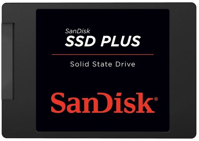 Main image of SANDISK SSD Plus 1TB Internal Solid State Drive - SATA III 6 Gb/s, 2.5"/7mm, Read/Write Speeds of up to 545MB/s / 515MB/s - SDSSDA-1T00-G28