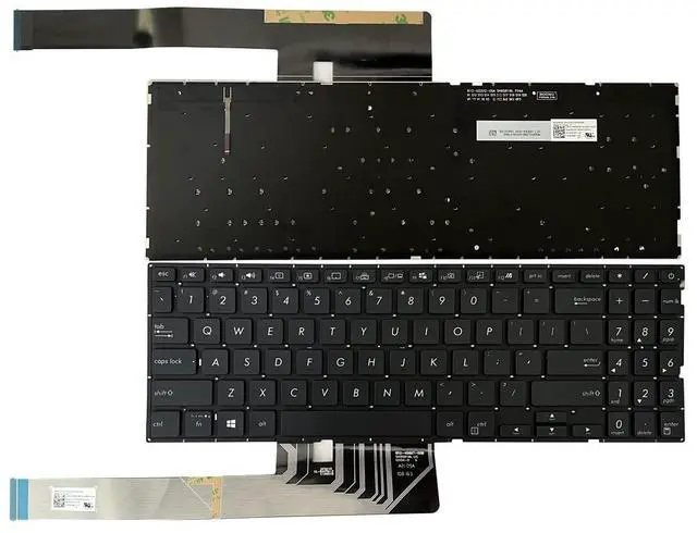 Main image of Zahara Keyboard Backlit US SN6581BL for ASUS X571 X571U X571G X571GT X571F F571GT, X571 F571G VX60F VX60T VX60GT Mars15 AEXKTU01010 AEXKTU01020