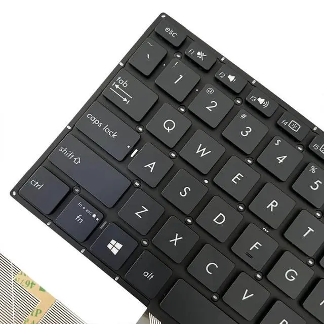 Alt view image 5 of 5 - Zahara Keyboard Backlit US SN6581BL for ASUS X571 X571U X571G X571GT X571F F571GT, X571 F571G VX60F VX60T VX60GT Mars15 AEXKTU01010 AEXKTU01020