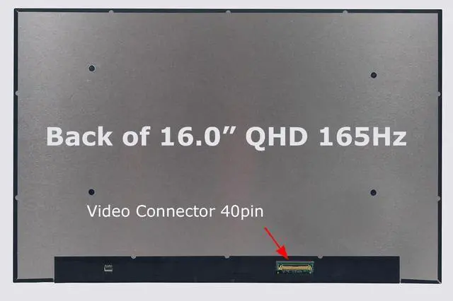 Alt view image 2 of 5 - SCREENARAMA New Screen Replacement for Lenovo Legion Slim 5 16APH8 82Y9 (QHD 165Hz 40pin 2560x1600) IPS LCD LED Display with Tools and Tape