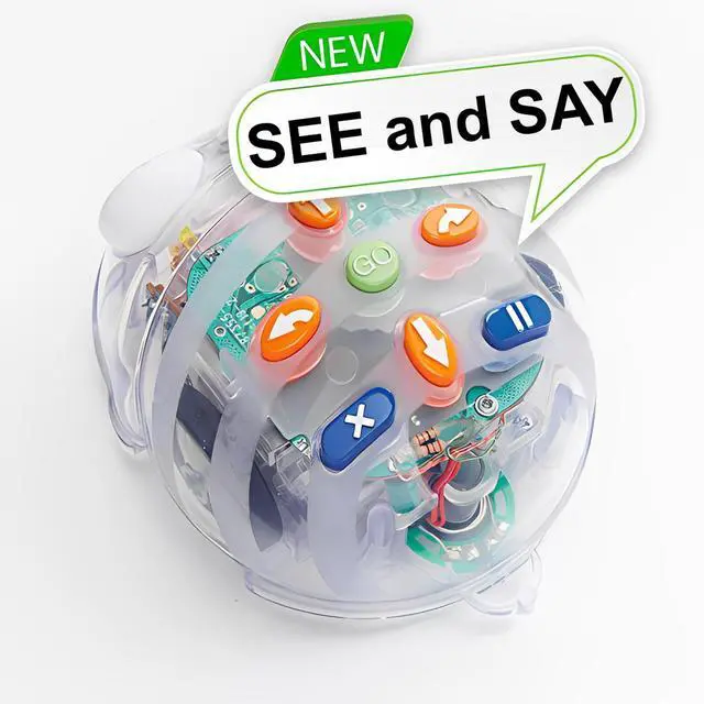 Alt view image 3 of 7 - TTS Blue-Bot Programmable Floor Robot - See & Say Version - STEM Classroom Hands On Coding, Teaching & Learning Robotics