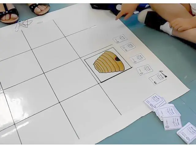 Alt view image 6 of 6 - TTS Transparent Grid Activity Mat 4x4 for Bee Bot and Blue Bot Coding Robots (No Pockets) - ITSGRID
