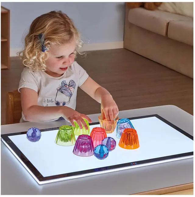Main image of Tts Medium Illuminating Light Panel for Table - Educational ICT Resource for Kids Cross-curricular Learning Activities