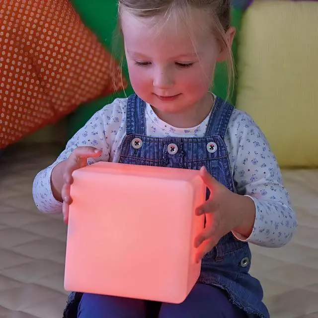 Alt view image 2 of 5 - TTS Sensory ICT Glow Construction Blocks  Interactive LED Light-Up STEM Building Set for Kids