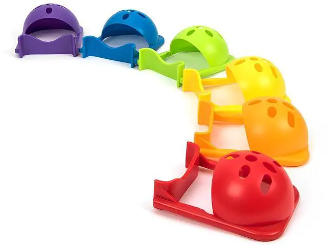 Main image of TTS 6-Piece Pushers for Bee-Bot & Blue-Bot Coding Robots - STEM Educational Accessories for Programming Activities, Classroom or Home Learning