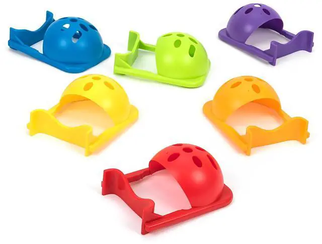 Alt view image 2 of 5 - TTS 6-Piece Pushers for Bee-Bot & Blue-Bot Coding Robots - STEM Educational Accessories for Programming Activities, Classroom or Home Learning