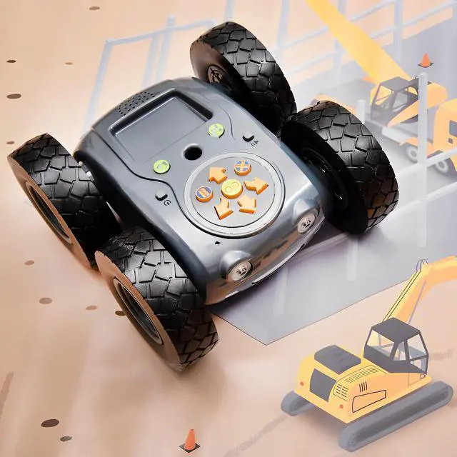 Alt view image 4 of 4 - TTS Construction Site Mat for Tuff-Bot the Rugged Robot - Coding Floor Mat for Early Years STEM Learning, Educational Programming Robot Toy for Kids Ages 3+, Teachers & Students
