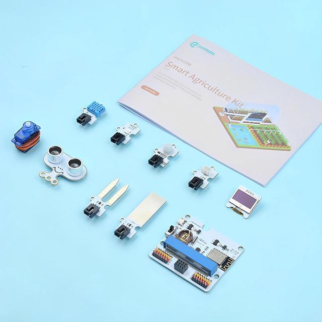 Alt view image 2 of 7 - ElecFreaks micro:bit Smart Agriculture Kit - DIY STEM Coding Kit with Electronics Sensors, Learn Programming & Robotics, Perfect for Kids & Beginners (micro:bit Board Not Included)