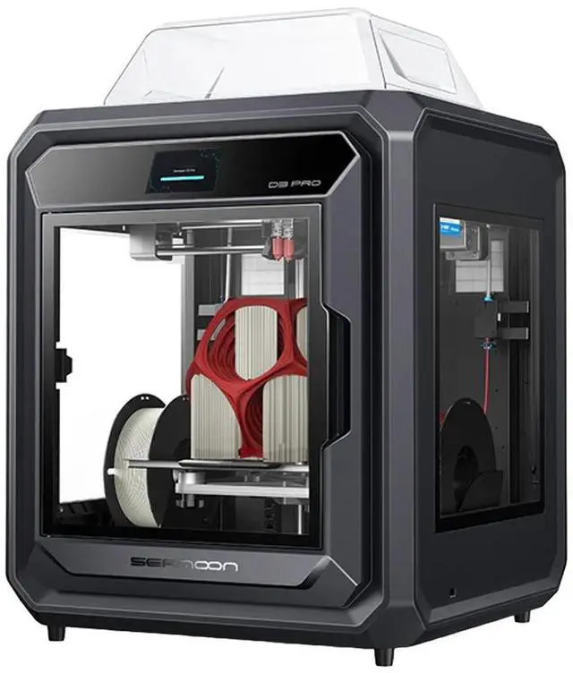 Main image of Creality Sermoon D3 Pro 3D Printer  Dual Extrusion, High Flow, 300mm/s Fast Printing, Flexible Build Plate, Touch Screen, 290x220x300mm Build Volume