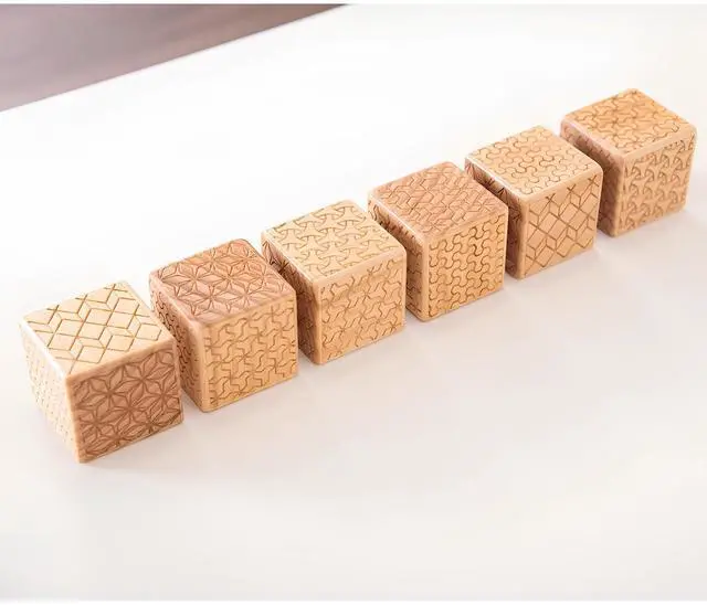 Alt view image 5 of 5 - TTS Wooden Pattern Bricks - 10 Piece Set | Educational Building Blocks for Kids Ages 3 years & Up | Fine Motor Skills & Creative Play