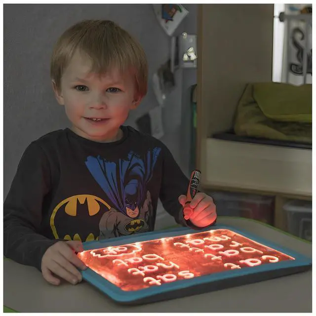 Alt view image 5 of 7 - TTS Illuminated Mark Making Writing Boards 4-Pack A4 Rechargeable LED Writing & Drawing Boards for Kids