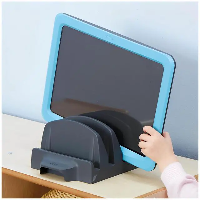 Alt view image 6 of 7 - TTS Illuminated Mark Making Writing Boards 4-Pack A4 Rechargeable LED Writing & Drawing Boards for Kids