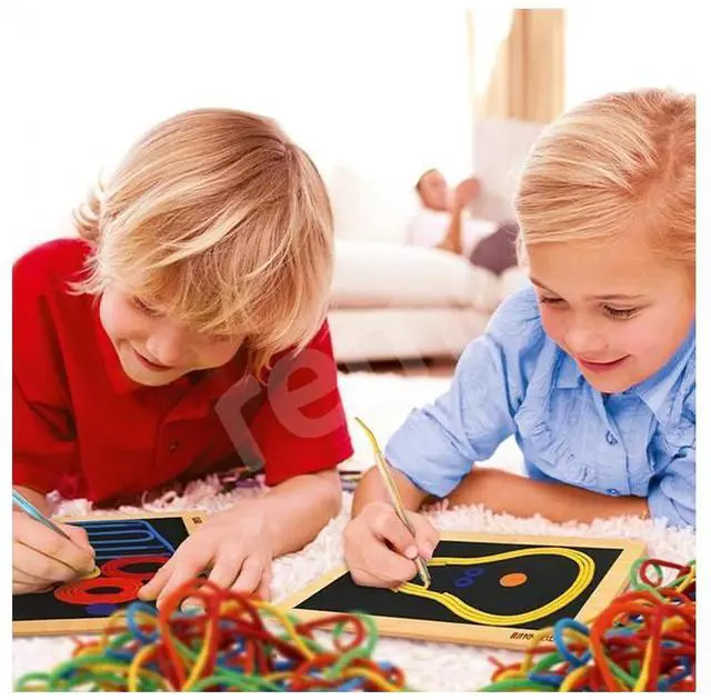 Alt view image 2 of 7 - Korbo Spaghetti START Creative Play & Writing Lessons Fine Motor Skill Builder & Imagination Education Activity Toy