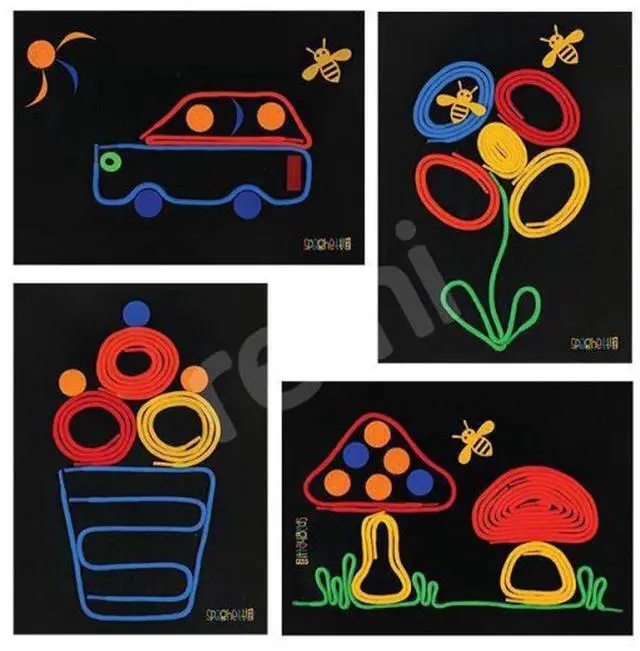 Alt view image 7 of 7 - Korbo Spaghetti START Creative Play & Writing Lessons Fine Motor Skill Builder & Imagination Education Activity Toy