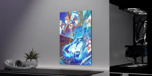 Alt view image 3 of 3 - First Class Mage Exam - Frieren: Beyond Journey's End Anime UV Printed Acrylic Wall Art 16in x 24in