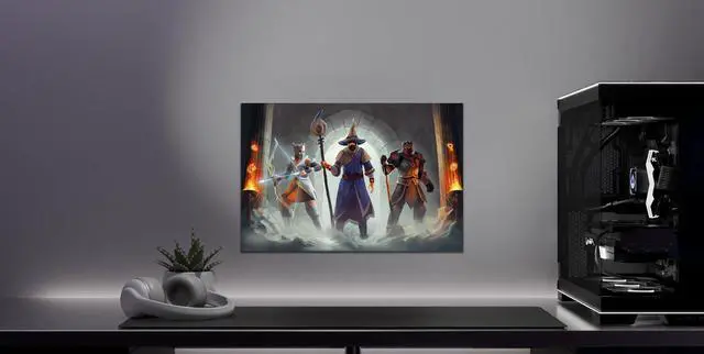 Alt view image 4 of 4 - Dungeon - Old School RuneScape UV Printed Acrylic Wall Art - 16in x 24in