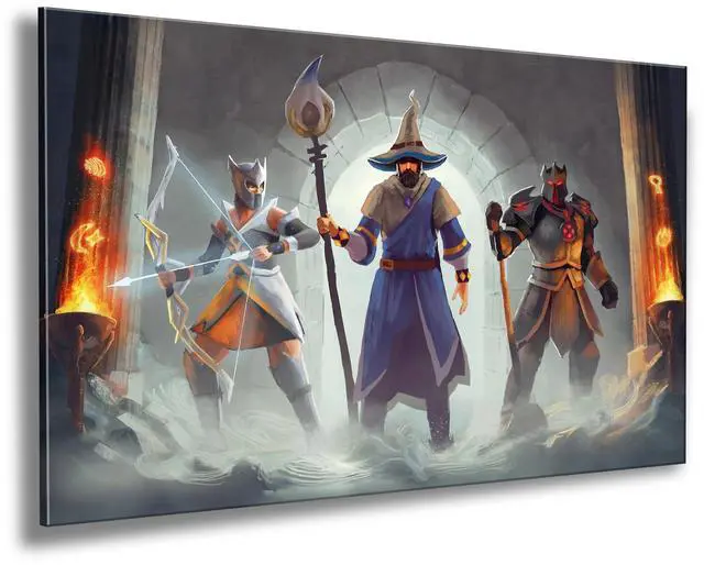 Main image of Dungeon - Old School RuneScape UV Printed Acrylic Wall Art - 16in x 24in
