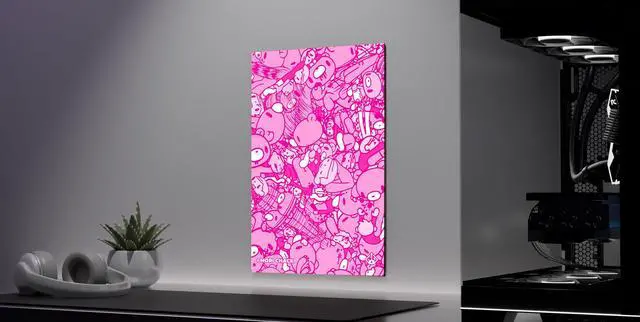 Alt view image 3 of 3 - BFFS - Gloomy Bear Acrylic UV Printed Acrylic Wall Art - 16in x 24in