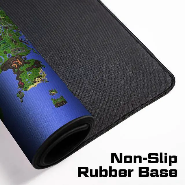 Alt view image 4 of 4 - Map - Old School RuneScape Gaming Desk Mat  Large Extended Mouse & Keyboard Pad