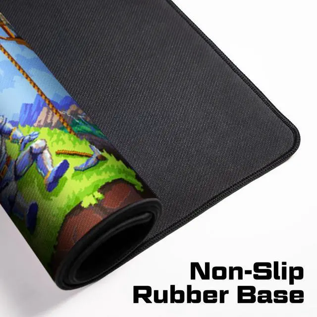 Alt view image 4 of 4 - Starforge - Terraria - Beginnings Gaming Desk Mat  Large Extended Mouse & Keyboard Pad