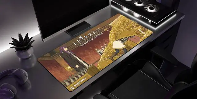 Alt view image 3 of 4 - Mimic - Frieren: Beyond Journey's End Anime Gaming Desk Mat  Large Extended Mouse & Keyboard Pad