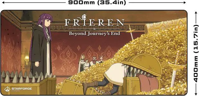 Alt view image 2 of 4 - Mimic - Frieren: Beyond Journey's End Anime Gaming Desk Mat  Large Extended Mouse & Keyboard Pad