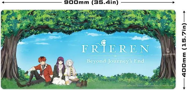 Alt view image 2 of 4 - New Party - Frieren: Beyond Journey's End Anime Gaming Desk Mat  Large Extended Mouse & Keyboard Pad