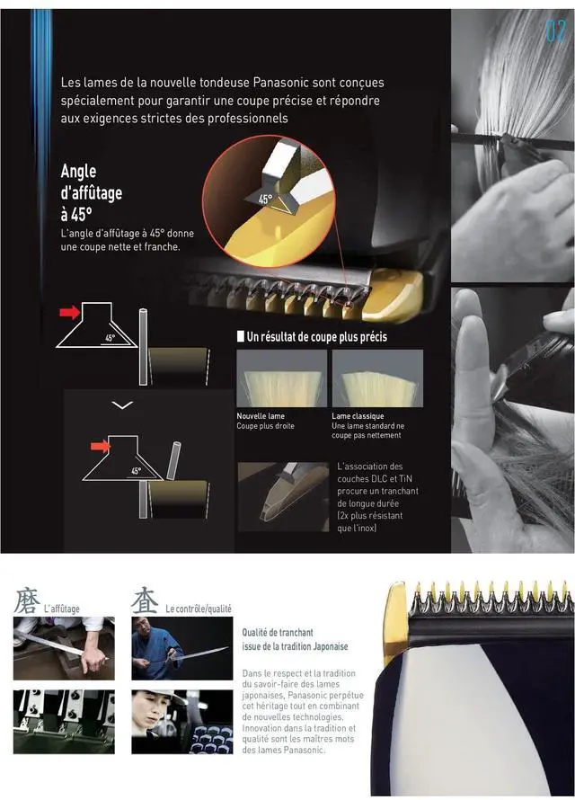 Alt view image 2 of 3 - Panasonic Pro X - Taper Blade 2.0