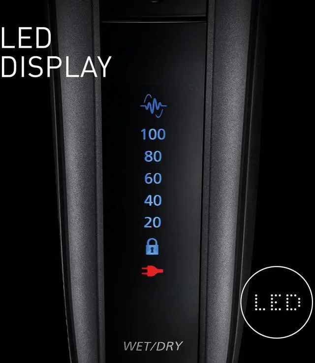 Alt view image 6 of 7 - Panasonic ES-LV6U Series 900 Premium Wet/Dry Electric Shaver 5-Way Shaving Head with Linear Motor, Black
