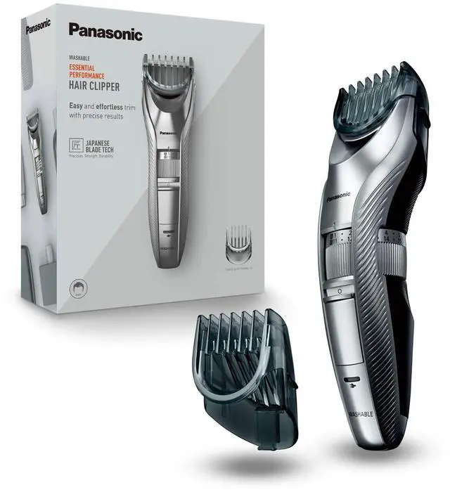 Main image of Panasonic ER-GC71 Men's Beard Trimmer, Cordless/Corded Operation with 2 Comb Attachments and and 39 Adjustable Trim Settings, Washable