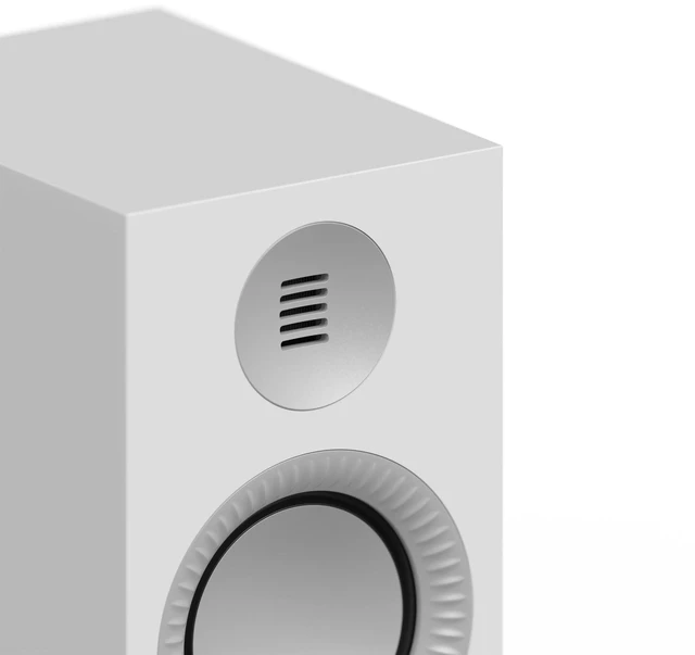 Alt view image 6 of 7 - Kanto TUK Grand 320 W Powered Speakers - Bluetooth® 5.4 aptX Adaptive - USB-C, Optical, RCA Inputs - 40 Hz 22 kHz - 80 Hz High/Low Pass Filter Pair - Matte White w/Aluminum
