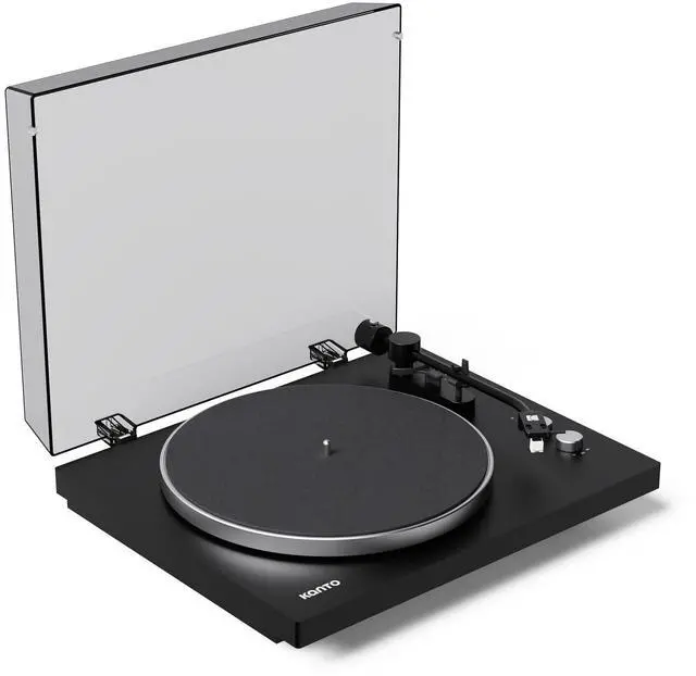 Main image of Kanto OBI3G2 Gen2 Auto Stop Belt Drive Turntable w/Bluetooth 5.3 & Preamp - Pitch Control - AT3600L Cartridge - Aluminum Platter - Matte Black
