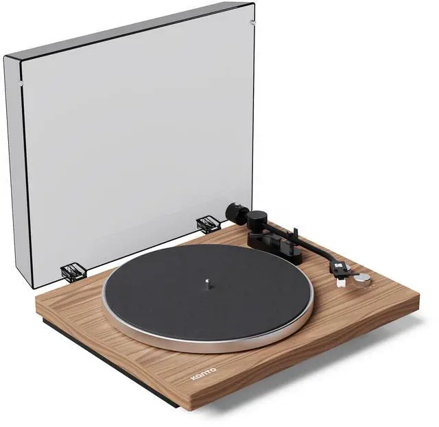 Main image of Kanto OBI3G2 Gen2 Auto Stop Belt Drive Turntable w/Bluetooth 5.3 & Preamp - Pitch Control - AT3600L Cartridge - Aluminum Platter - Matte Walnut