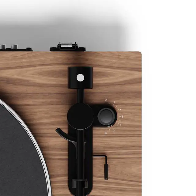 Alt view image 4 of 7 - Kanto OBI3G2 Gen2 Auto Stop Belt Drive Turntable w/Bluetooth 5.3 & Preamp - Pitch Control - AT3600L Cartridge - Aluminum Platter - Matte Walnut