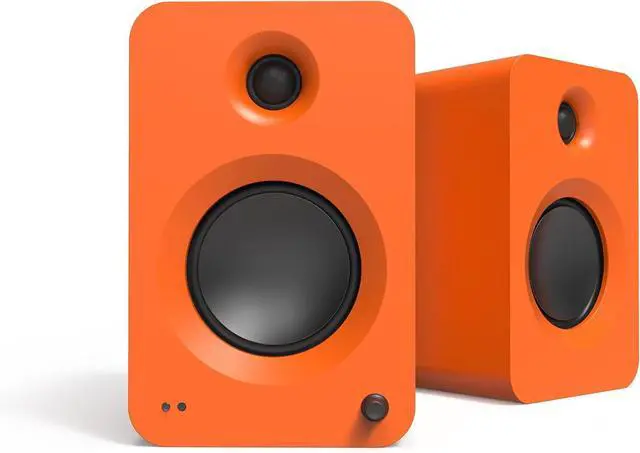 Main image of Kanto REN 200W Powered Speaker System with HDMI ARC Input for TV & Home Theater | USB-C and Bluetooth 5.3 | High/Low Pass Filter | Pair | Matte Orange
