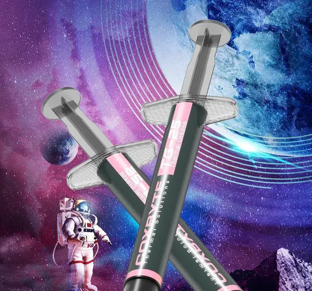 Alt view image 2 of 7 - Coxbyte TG-25 Thermal Grease Performance Thermal Conductive Grease Paste 13.8 W/MK 2g For Game PC PS4 PS5 CPU GPU Cooling