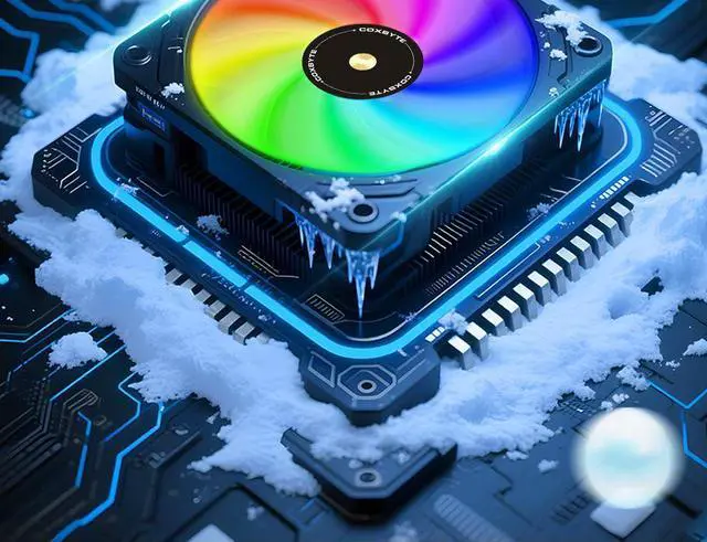 Alt view image 3 of 7 - COXBYTE CFan-50V8 8 Heat Pipes Down-pressure CPU Air-cooling Cooler 45MM High 9CM Fan for LGA1200/1700/AM4/5 ITX Chassis CFan50V8 B ARGB