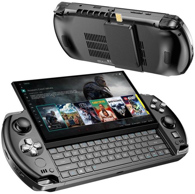 Main image of Win 4 2025 Handheld Gaming PC with AMD Ryzen 9 HX 370 CPU | AMD Radeon 890M GPU,6"1920 × 1080 Touchscreen OcuLink eGPU Support, Windows 11 Pro, Portable Gaming Laptop [ 64GB LPDDR5XRAM + 2TB SSD]