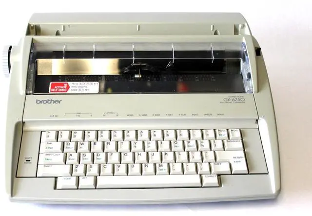 Main image of Brother GX-6750 Electronic Typewriter (Reconditioned by Around The Office)