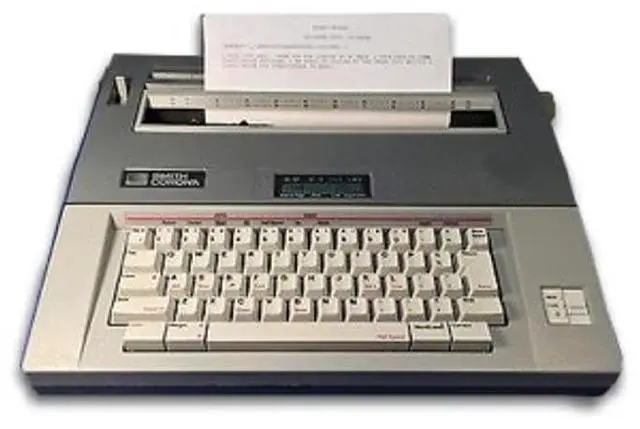 Alt view image 2 of 3 - Smith Corona Portable Electronic Typewriter (Reconditioned by Around The Office)