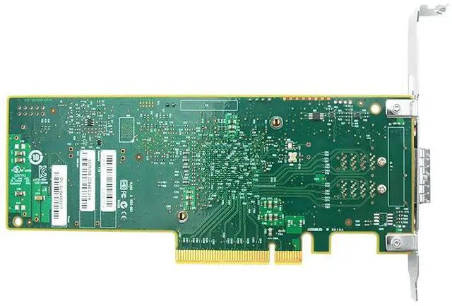 Alt view image 5 of 5 - eShinreal PCIe x8 to SAS/SATA Expansion Card with External SFF-8088 Ports (SAS 3008 Chipset)