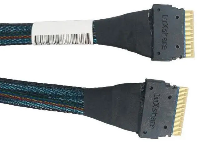 Alt view image 3 of 5 - eShinreal PCIe 4.0 SFF-8654 8i to SFF-8654 8i Cable