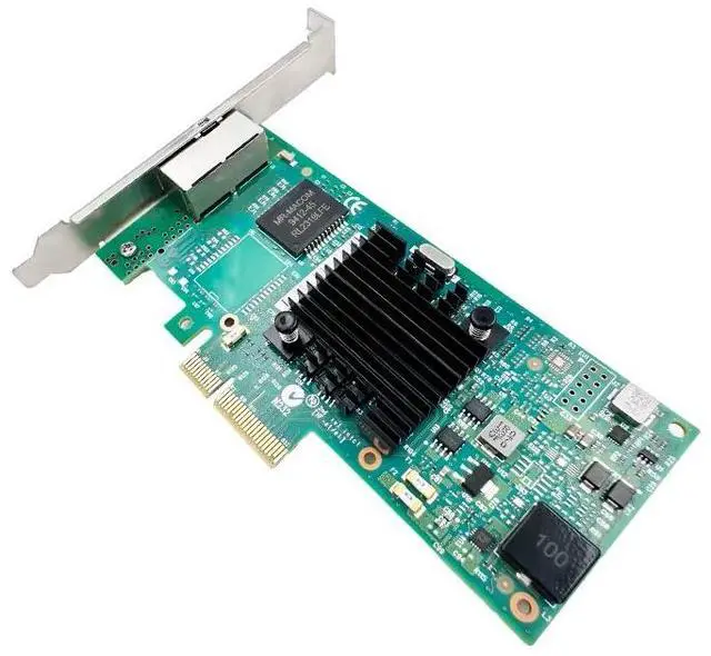 Alt view image 4 of 6 - eShinreal PCIe x4 to 2-Ports Gigabit RJ45 NIC I350AM2