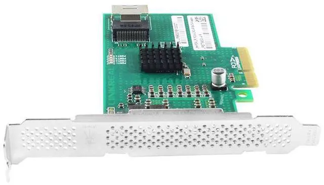 Alt view image 4 of 4 - eShinreal 4 Port 6Gb/s PCIe x4 to SATA 3 RAID Card