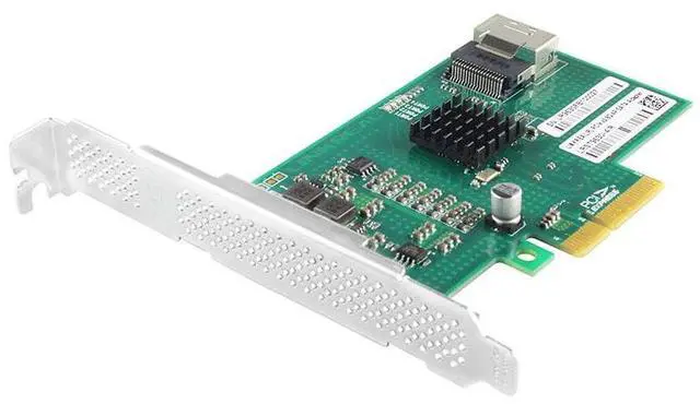 Alt view image 3 of 4 - eShinreal 4 Port 6Gb/s PCIe x4 to SATA 3 RAID Card