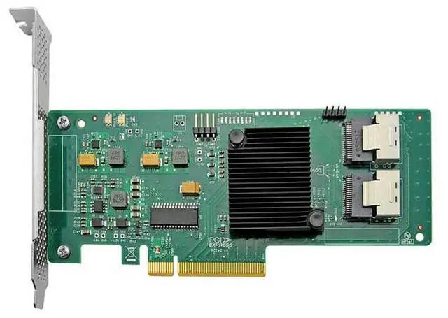 Main image of eShinreal 8 Port PCIe x8 to SFF-8087 6Gb/s RAID Card SAS2308