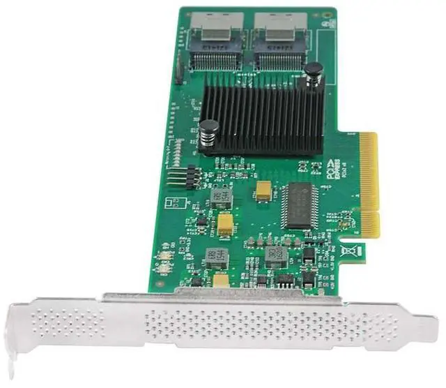 Alt view image 3 of 5 - eShinreal 8 Port PCIe x8 to SFF-8087 6Gb/s RAID Card SAS2308