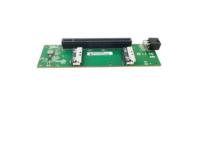 Alt view image 4 of 5 - eShinreal MCIO 8i to PCIe 5.0 x16 Slot Riser Card High-Speed PCIe Gen5 Expansion Adapter XIC 0516PEV3