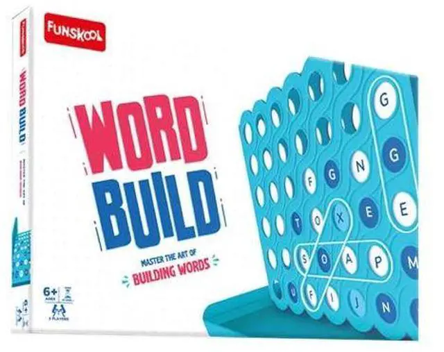 Main image of Livevie Word Build - 2 Player Word Building Strategy Game with Grid and Tray